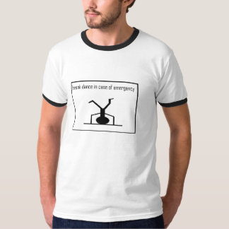 T-shirt Urgence de danse de coupure