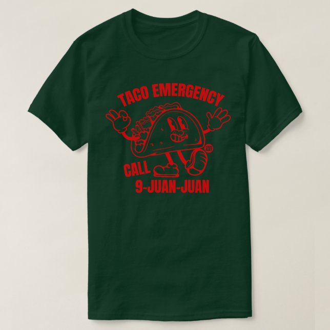 T-SHIRT URGENCE TACO (Design devant)