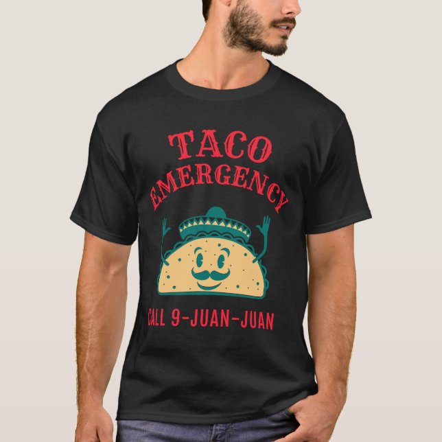 T-shirt Urgence Taco (Devant)