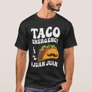 T-shirt Urgence Taco Appel 9 Juan Juan Cinco de Mayo Mexi