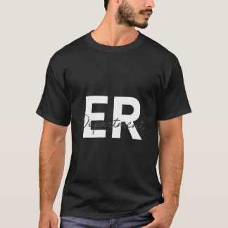 T-shirt Urgences Service des urgences Soins infirmiers en