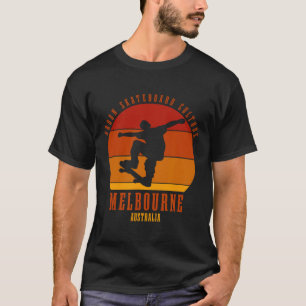 T-shirt Urne de skateboard à Melbourne en Australie