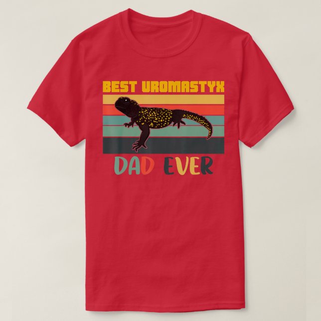 T-shirt Uromastyx reptile lézard animal de compagnie terra (Design devant)