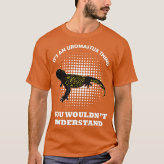 T-shirt Uromastyx reptile lézard animal de compagnie terra