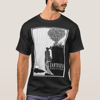 T-shirt Ursula K. Le Guin Terthsea Cycle Dragons Wizards S