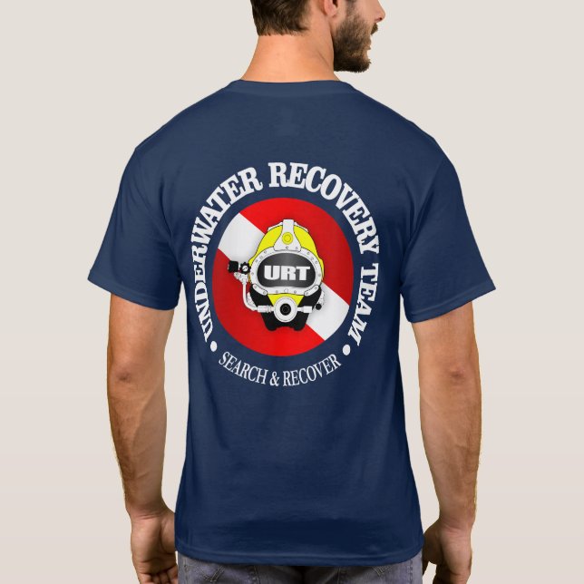 T-shirt URT (équipe de récupération sous-marine) (Dos)