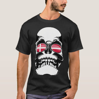 T-shirt Uruguay Coupe du Monde de Football de Crâne 2018