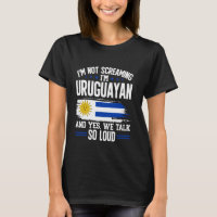 Uruguay Flag Je ne crie pas Uruguay