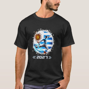 T-shirt Uruguay Joueur Garçons Enfants Hommes Jeunes Femme