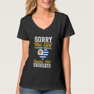 T-shirt Uruguay pris par un Smokin' Hot Uruguayo Uruguay F