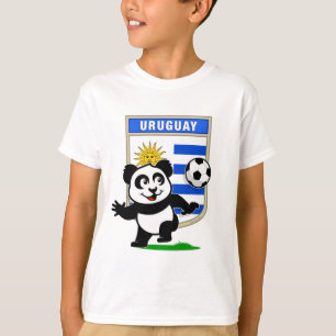 T-shirt Uruguay Soccer Panda