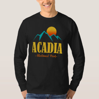T-shirt US Adventure Vintage Acadia National Park Souvenir