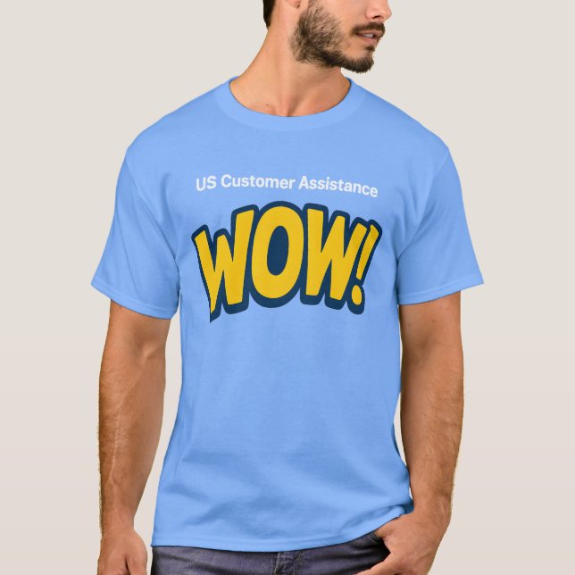 T-shirt US DOIT Aider Wow (Devant)