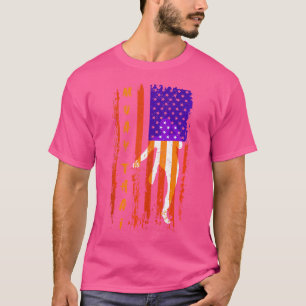 T-shirt Us Drapeau Patriotique Thaïlande Martial Art Muay 