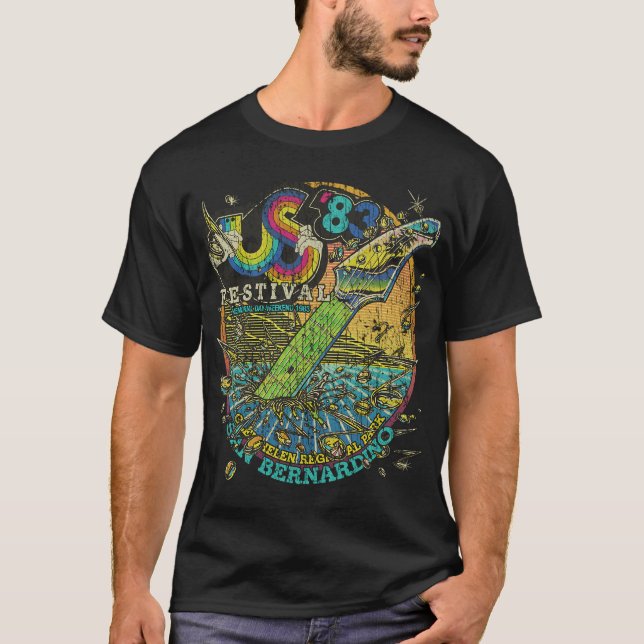 T-shirt US Festival 1983 (Devant)