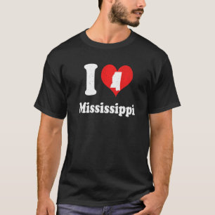 T-shirt US Fière Citoyenne Amérique Aimer État J'Coeur Mis