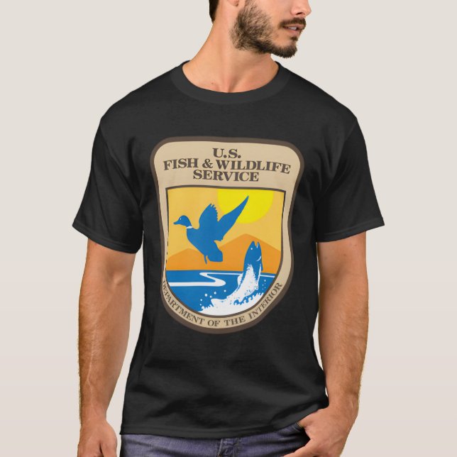 T-shirt Us Fish & Wildlife Service (Devant)