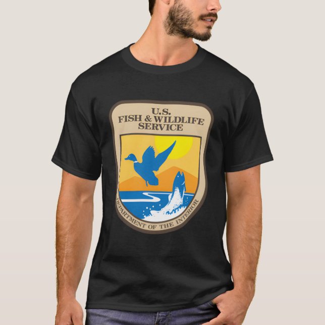 T-shirt Us Fish & Wildlife Service (Devant)