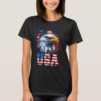 T-shirt US Flag Patriot USA Eagle, American US Patriotic
