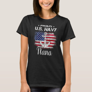 T-shirt Us Na Vy Fier Nana Fier Nous Na Vy Grand-Mère