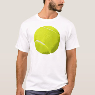 T-shirt US Open artistique Wimbleton de balle de tennis