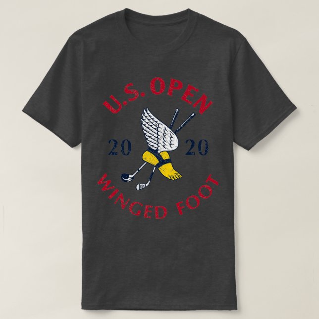 T-SHIRT US OPEN GOLF WINGED FOOT 2020 (Design devant)