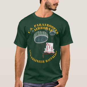 T-shirt US Parachutiste 54e Bataillon du génie X