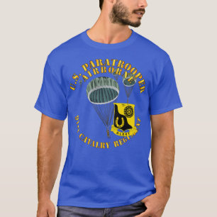 T-shirt US Parachutiste 91e régiment de cavalerie X