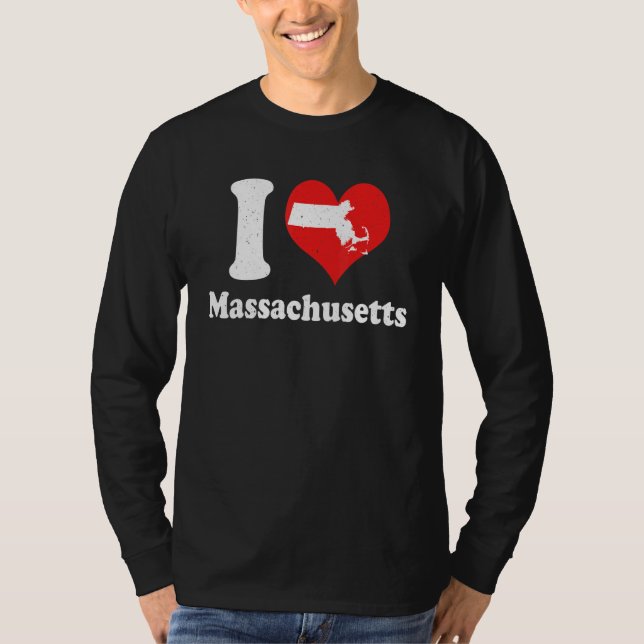 T-shirt US Proud Citizen America Love State I Heart Massac (Devant)