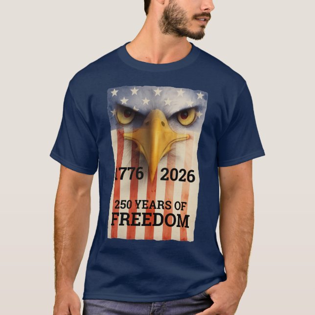T-shirt US Spyder Ryders - 1776-2026 250 Years Of Freedom2 (Devant)