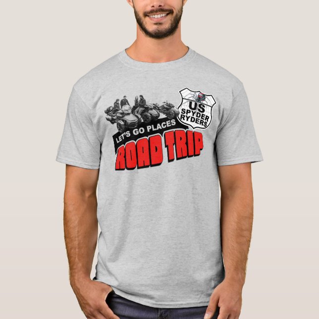 T-shirt US Spyder Ryders - Allons-y (Devant)