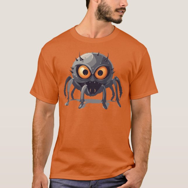 T-shirt US Spyder Ryders - Araignée effrayante (Devant)