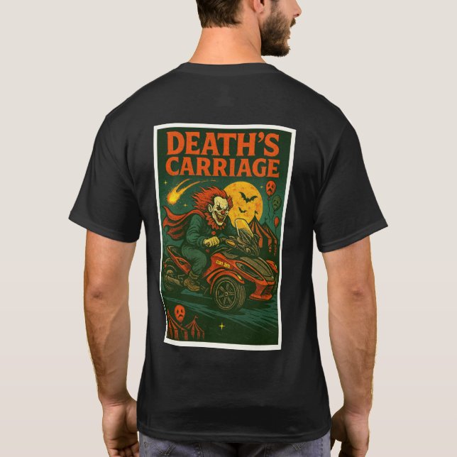 T-shirt US Spyder Ryders - Char de la mort (Dos)