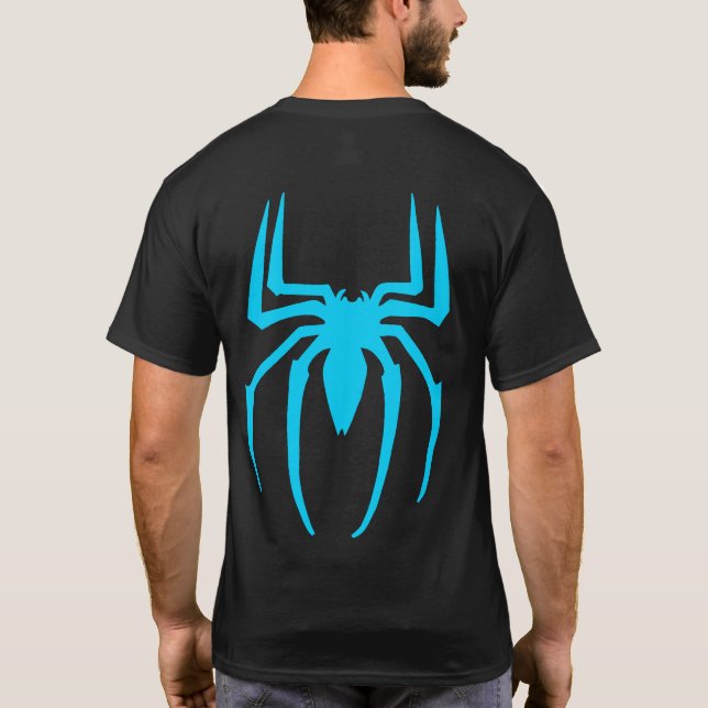T-shirt US Spyder Ryders - Dos de Spider Bleu (Dos)