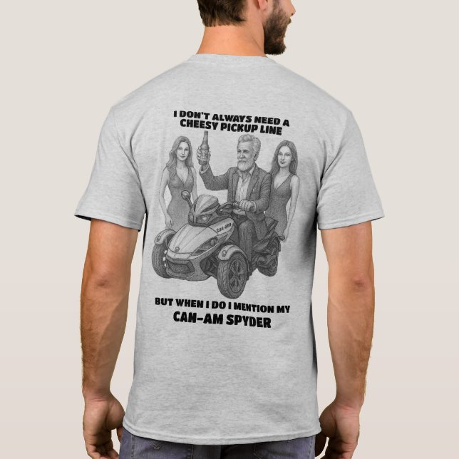 T-shirt US Spyder Ryders - Drague ringarde (Dos)