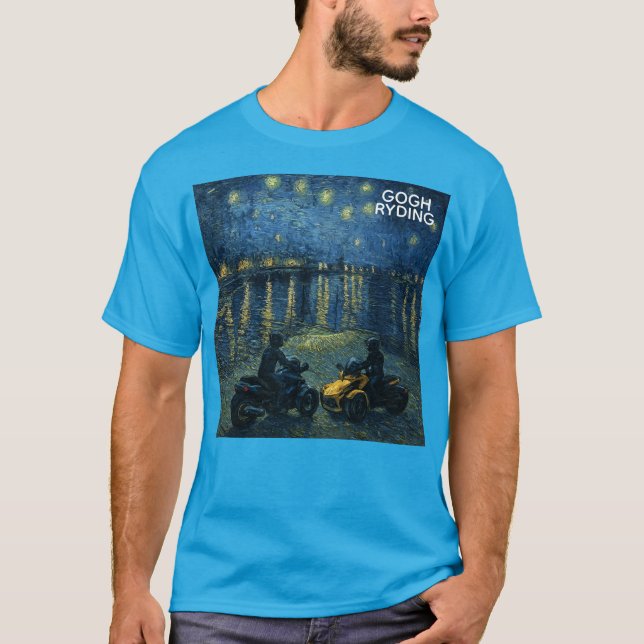 T-shirt US Spyder Ryders - Gogh Ryde 03 (Devant)