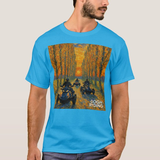 T-shirt US Spyder Ryders - Gogh Ryde 04 (Devant)