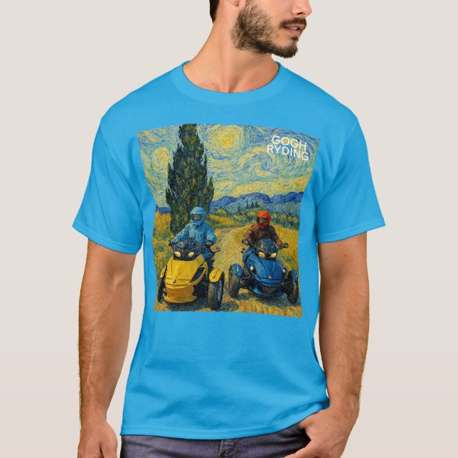 T-shirt US Spyder Ryders - Gogh Ryde 05 (Devant)