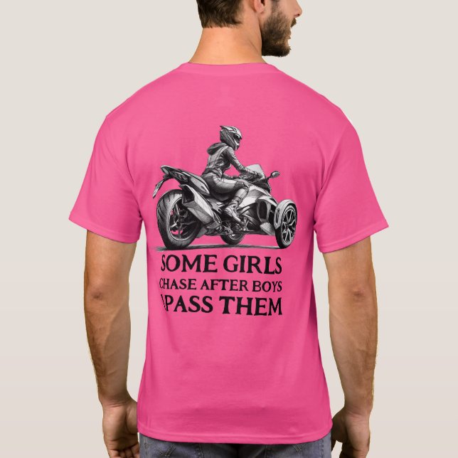 T-shirt US Spyder Ryders - Je les dépasse (Dos)