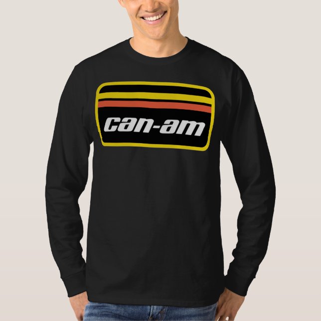 T-shirt US Spyder Ryders - Logo rétro Can-Am (Devant)