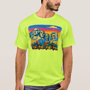 T-shirt US Spyder Ryders - Mont Rushmore