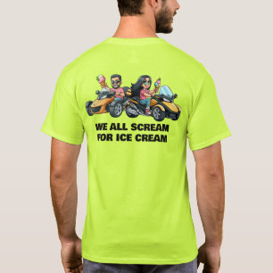 T-shirt US Spyder Ryders - Nous Crions Tous Pour La Crème 