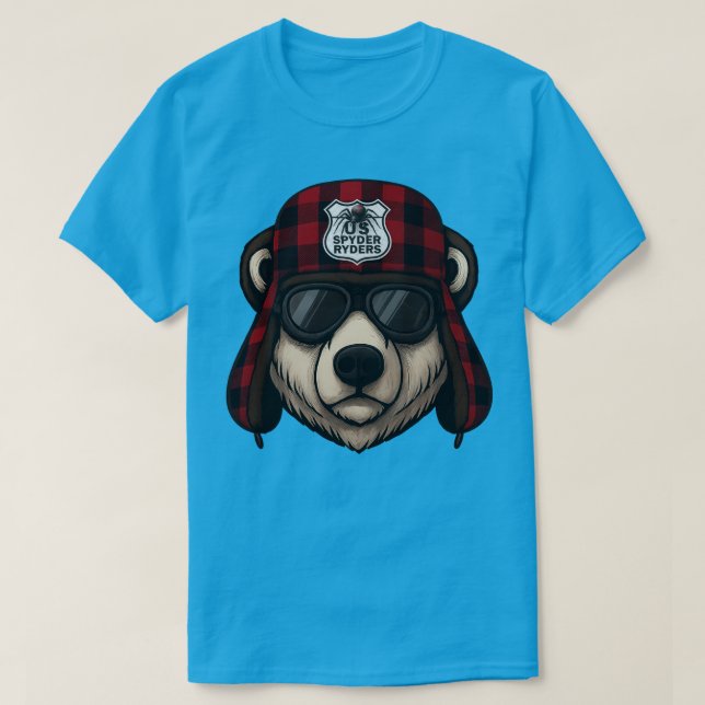 T-shirt US Spyder Ryders - Polar Bear3 (Design devant)