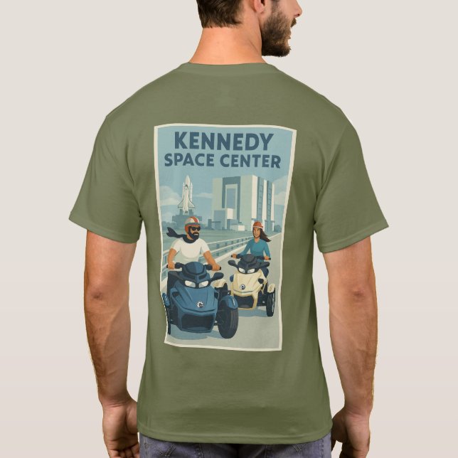 T-shirt US Spyder Ryders - Poster Ride KSC (Dos)