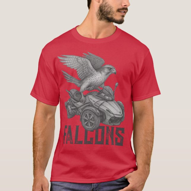 T-shirt US Spyder Ryders - Spyder Falcons (Devant)