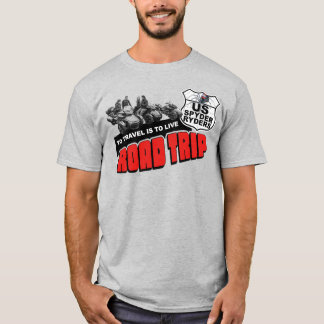 T-shirt US Spyder Ryders - Voyager, c'est vivre