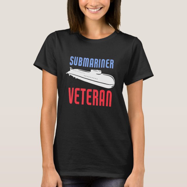 T-shirt Us Submariner Vétérinaire (Devant)