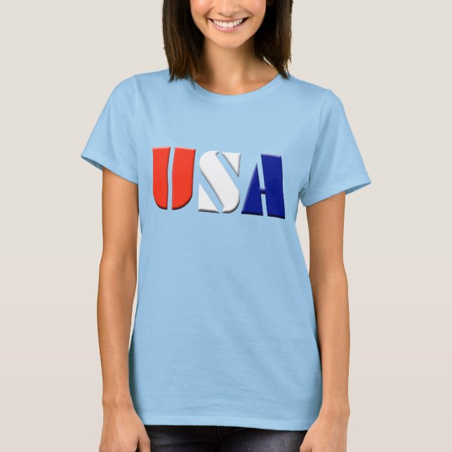 T-SHIRT USA (Devant)