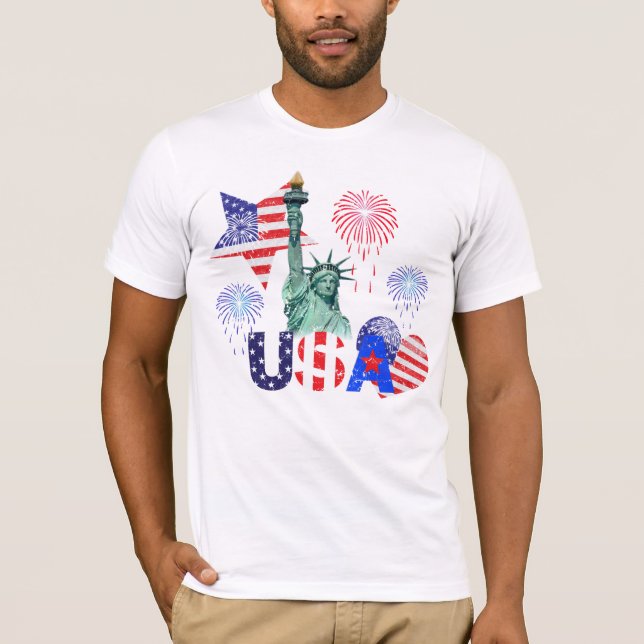 T-SHIRT USA (Devant)