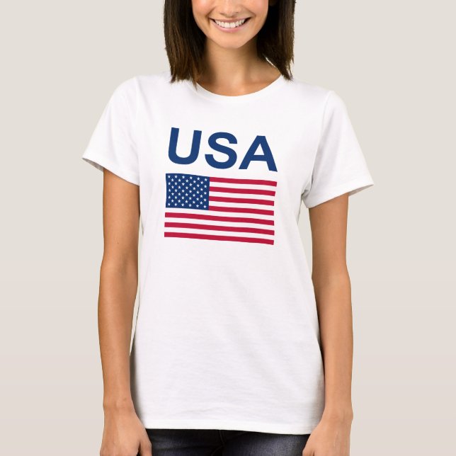 T-SHIRT USA (Devant)
